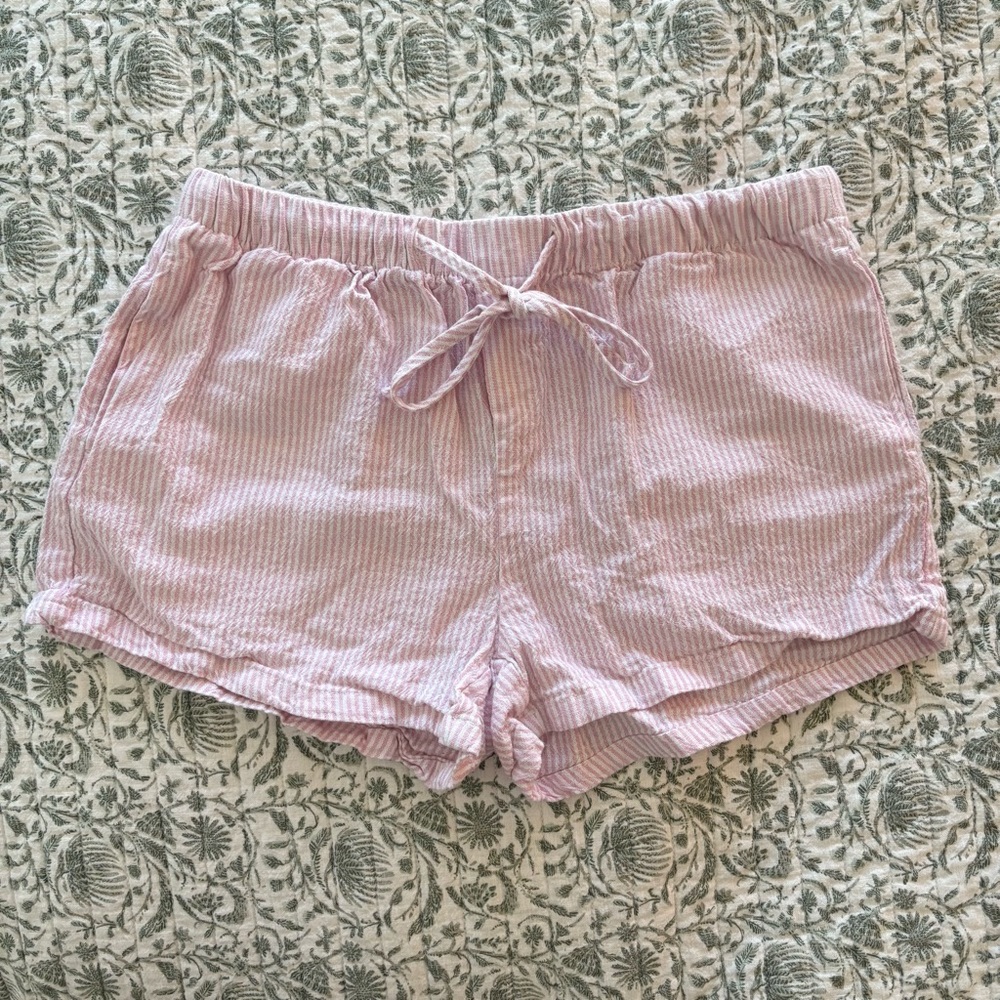 Love Tree Striped Shorts